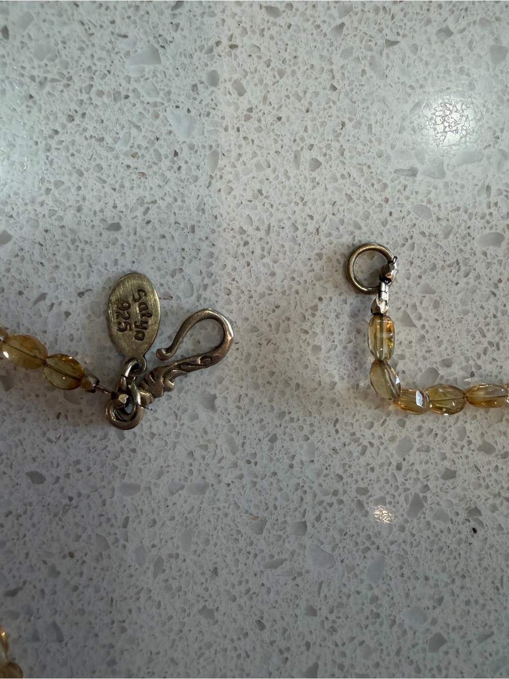 Satya Citrine Necklace with Tree of Life Pendant - Picture 3 of 3